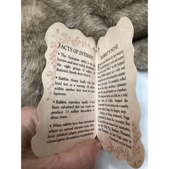 Folkmanis Folktails Baby Lop Eared Rabbit Puppet Plush Animals Golf Headcover - Picture 13 of 15